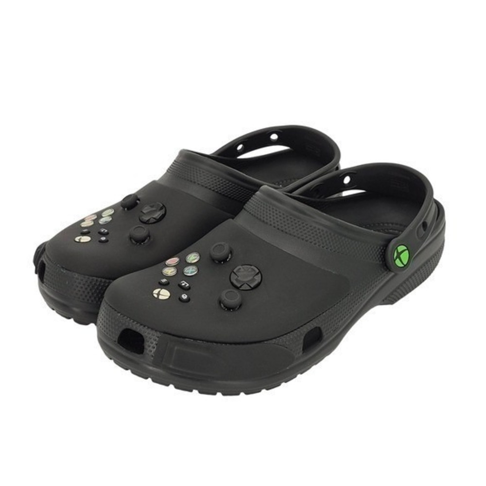 Crocs Xbox Classic Clogs Women's Size 12 Black Shoes Unisex 211439-001 NWT